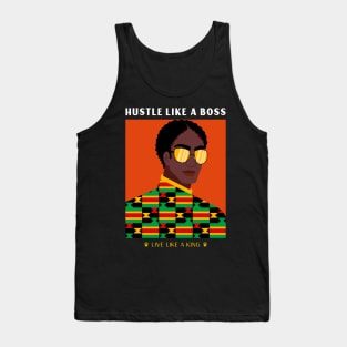 hustle like a boss Tank Top